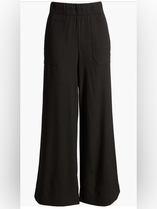 Wit & Wisdom Pants - Wit & Wisdom Black Wide-Leg Pull-On Pants